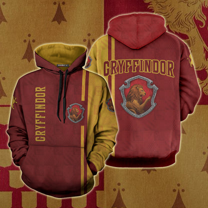 Proud To Be A Gryffindor Harry Potter 3D Hoodie