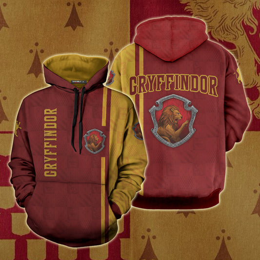 Proud To Be A Gryffindor Harry Potter 3D Hoodie