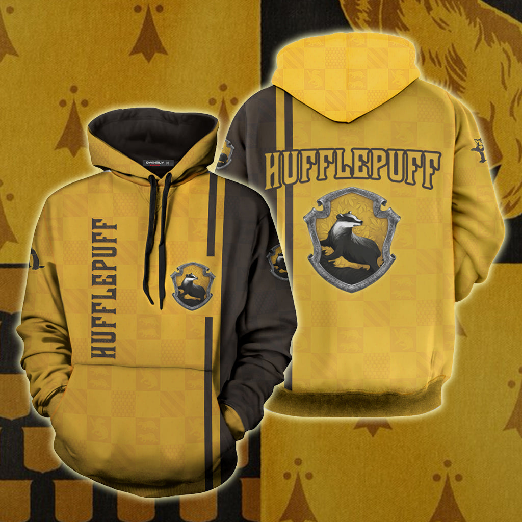 Proud To Be A Hufflepuff Harry Potter 3D Hoodie