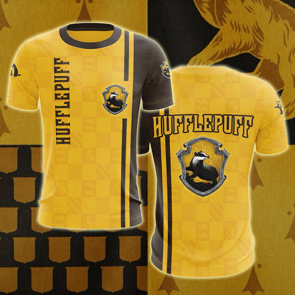 Proud To Be A Hufflepuff Harry Potter Unisex 3D T-shirt T-shirt