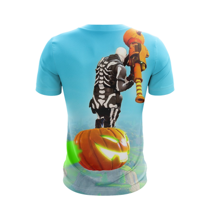 Fortnite Skull Trooper Unisex 3D T-shirt