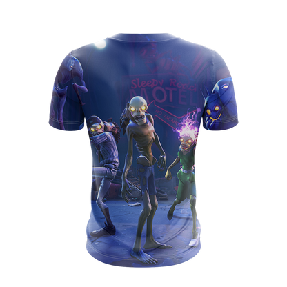 Fortnite Battle Royale Zombies Unisex 3D T-shirt