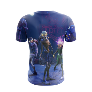 Fortnite Battle Royale Zombies Unisex 3D T-shirt