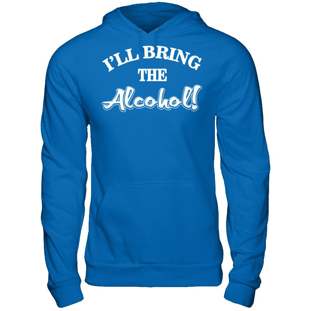I'll Bring The Alcohol T-shirt Gildan - Pullover Hoodie Royal