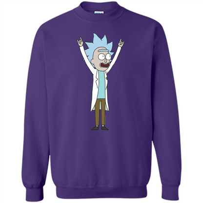 Movie Lover. Tiny Rick T-shirt Purple