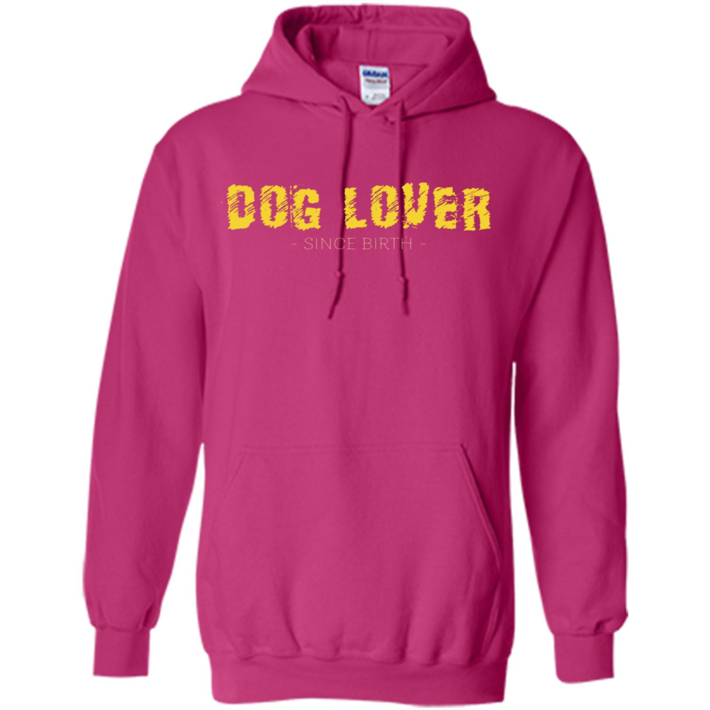Dog Lover Since Birth T-shirt Heliconia