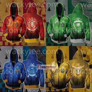 The Just Hufflepuff Harry Potter New Look Zip Up Hoodie