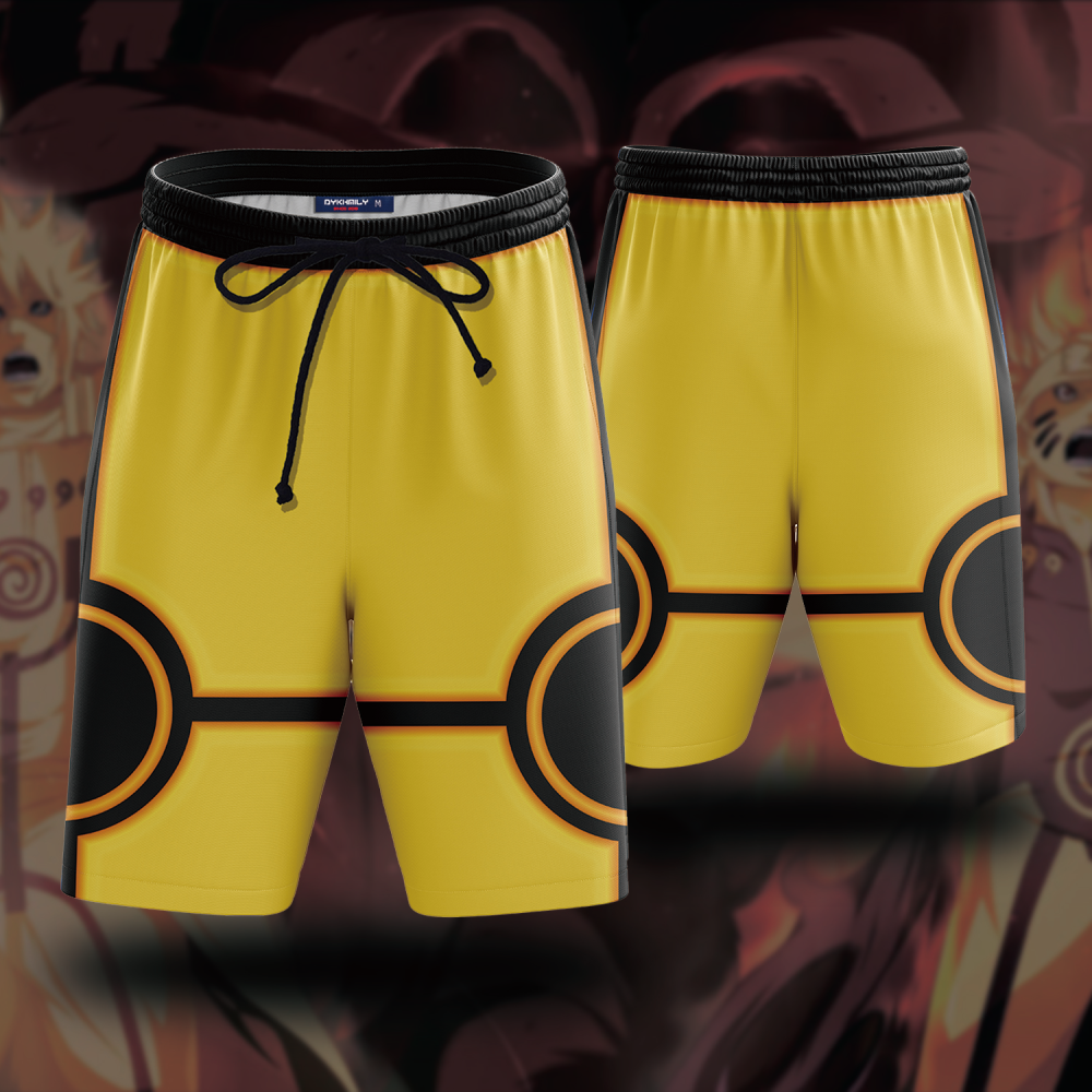 Naruto Six Paths Sage Mode Beach Short