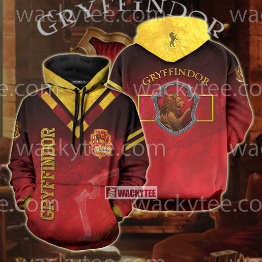 Gryffindor Let Deeds Reveal Your Heart 3D Hoodie