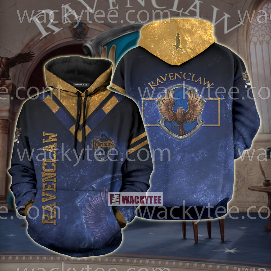 Ravenclaw The Doors Of Wisdom Are Never Shut 3D Hoodie
