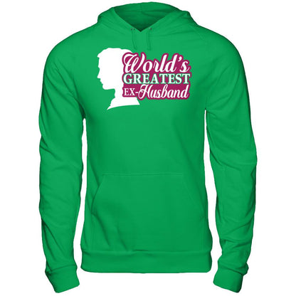 World's Greatest Ex-Husband Gildan - Pullover Hoodie Irish Green