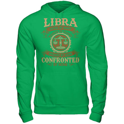Libra Hated By Many Wanted By Plenty Disliked By Some Confronted By None Gildan - Pullover Hoodie Irish Green