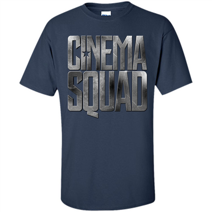 Moives T-shirt Cinema Squad Navy