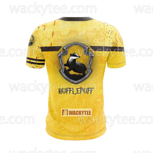 Hufflepuff House Harry Potter New Unisex 3D T-shirt