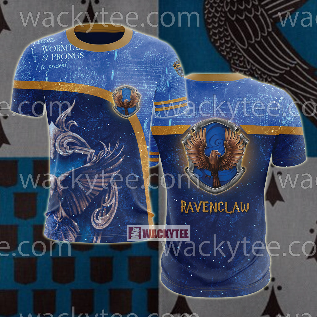 Ravenclaw House Harry Potter New Unisex 3D T-shirt