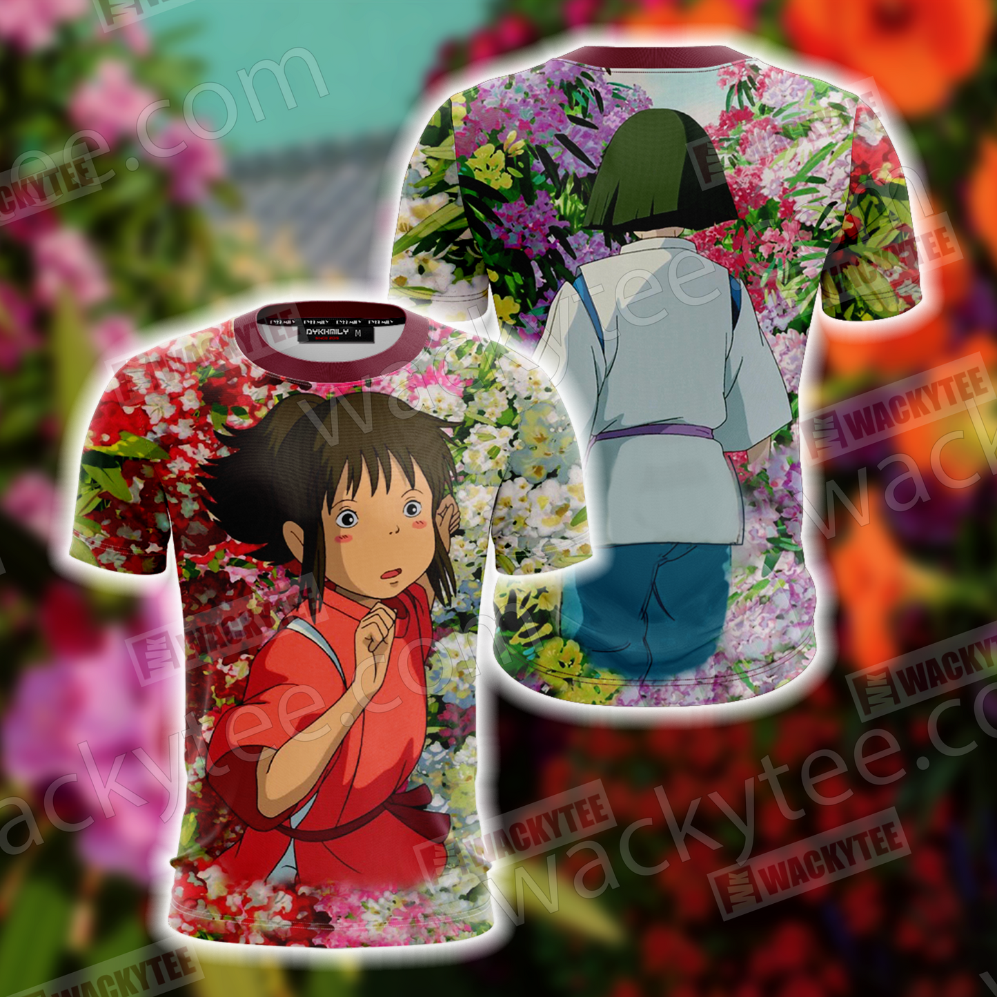 Spirited Away Ogino Chihiro And Haku 3D T-shirt T-shirt