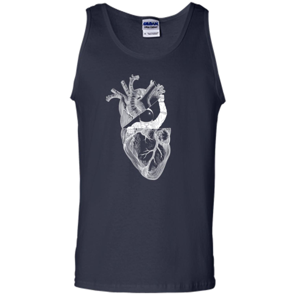 My Space T-shirt Heart T-shirt Navy