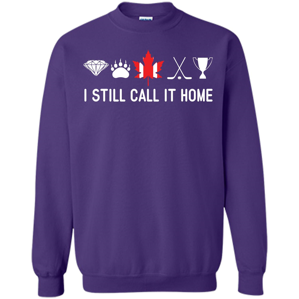 Canada T-shirt I Still Call It Home T-shirt Purple