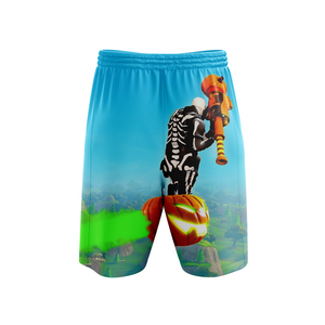 Fortnite Skull Trooper Beach Short