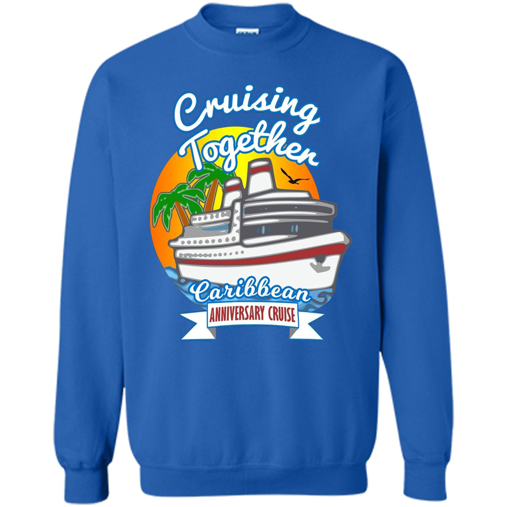 Cruising Together 2017 Anniversary Caribbean Cruise T-Shirt Royal
