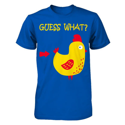 Guess What T-shirt Next Level - Unisex Fitted Tee Royal