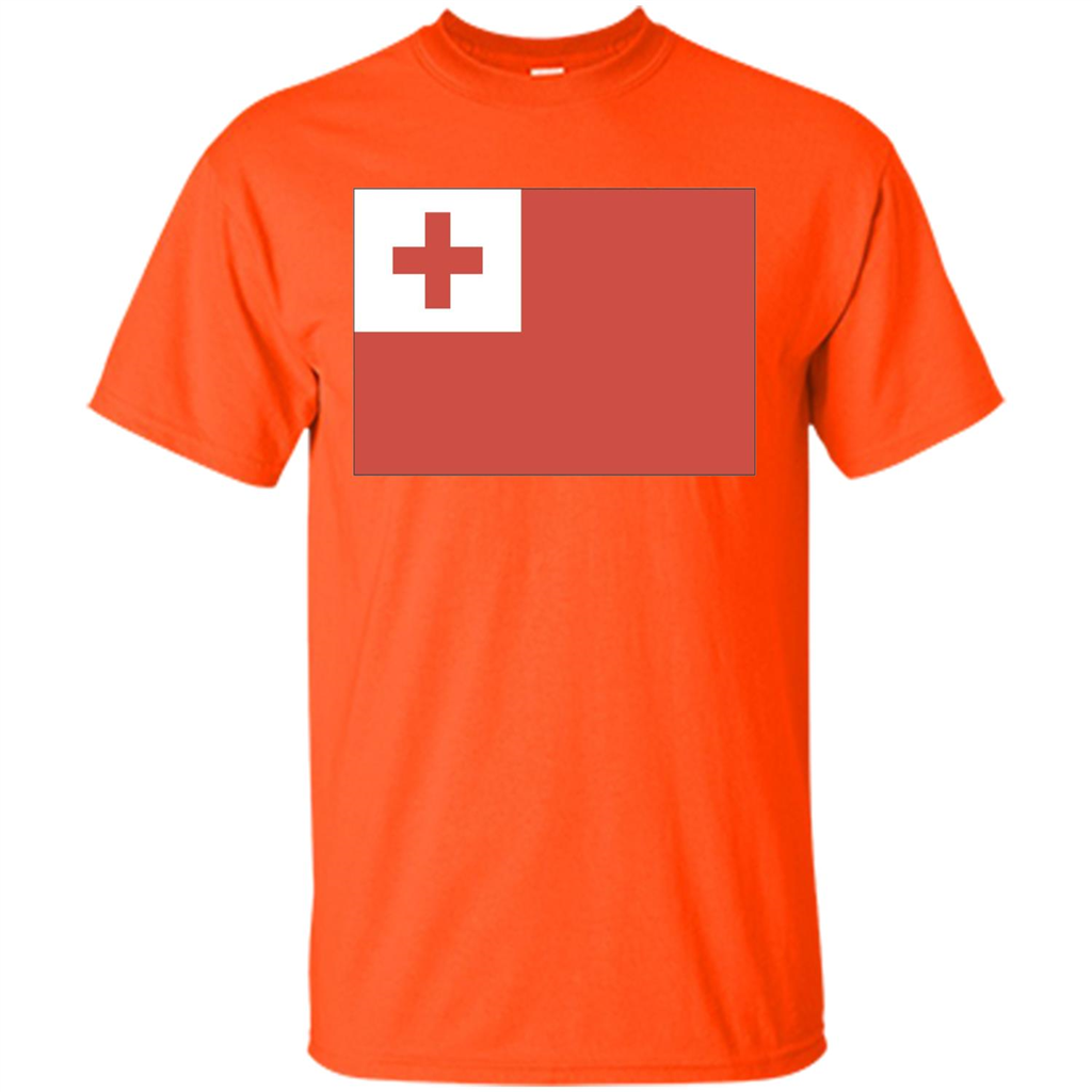 Tonga T-shirt Flag Of Tonga T-shirt Orange