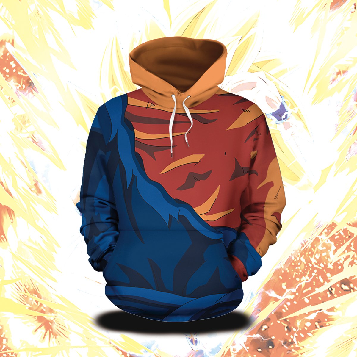 Dragon Ball Z Vegetto Cosplay 3D Hoodie