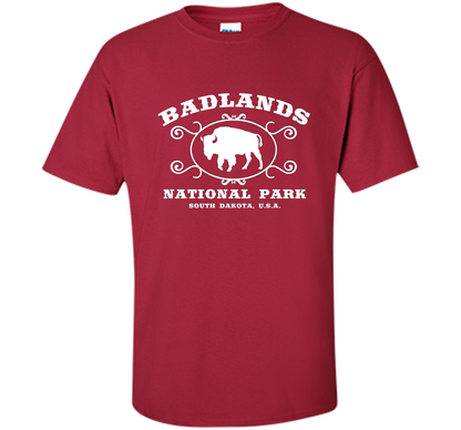 Whereables: Badlands National Park T-Shirt cool shirt Cardinal