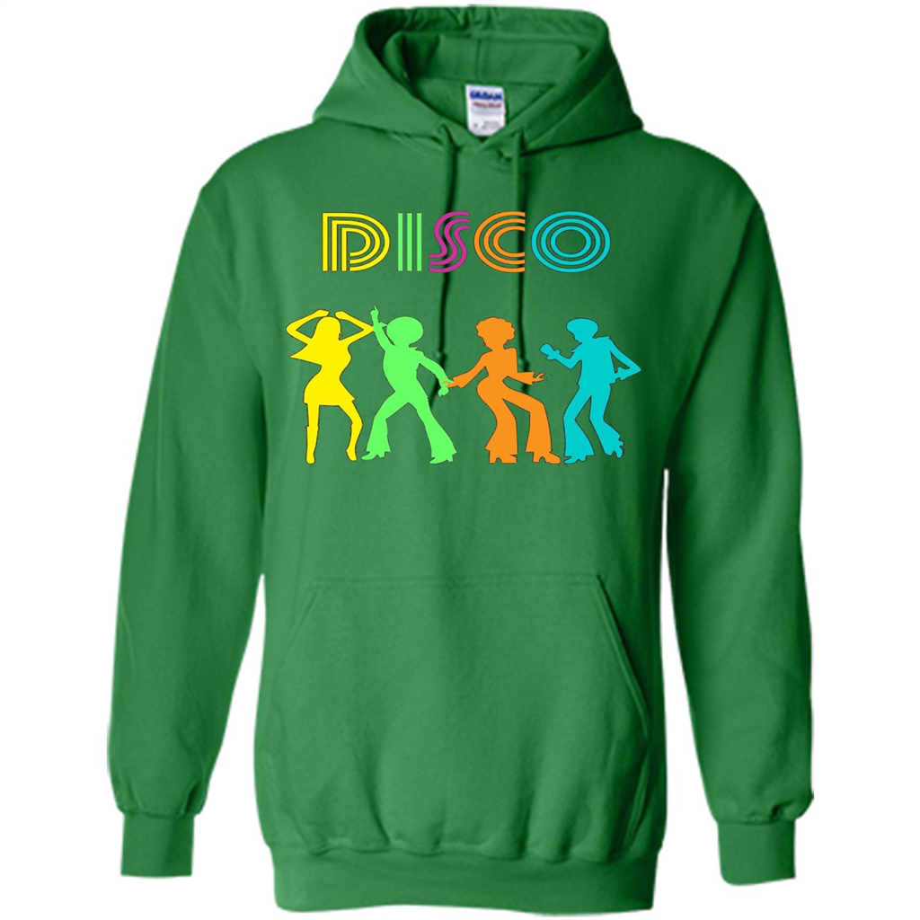 Disco Dancers Dancing Design T-shirt Irish Green
