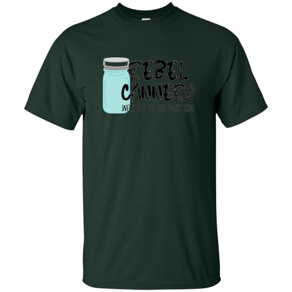 Rebal Canners Welcome To The Dark Side T-shirt Forest Green
