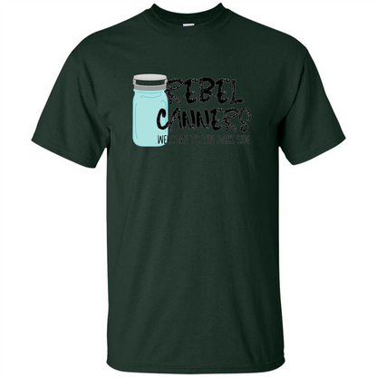 Rebal Canners Welcome To The Dark Side T-shirt Forest Green