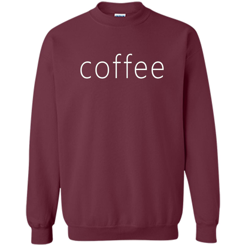 Coffee T-shirt Maroon