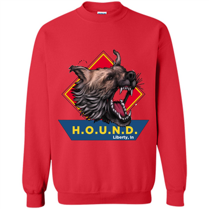 H.O.U.N.D Liberty, In T-shirt Red