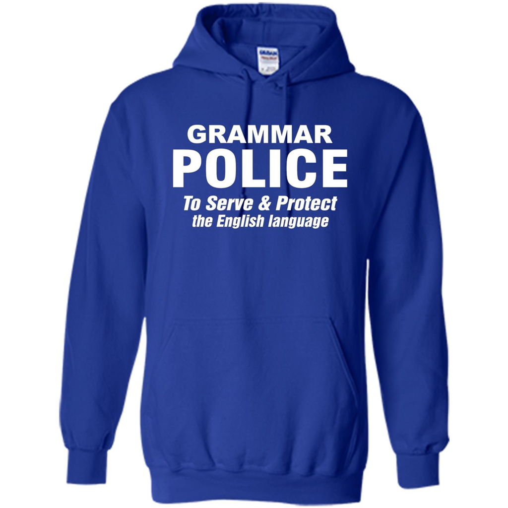 Grammar Police To Serve and Protect The English Language T-shirt
