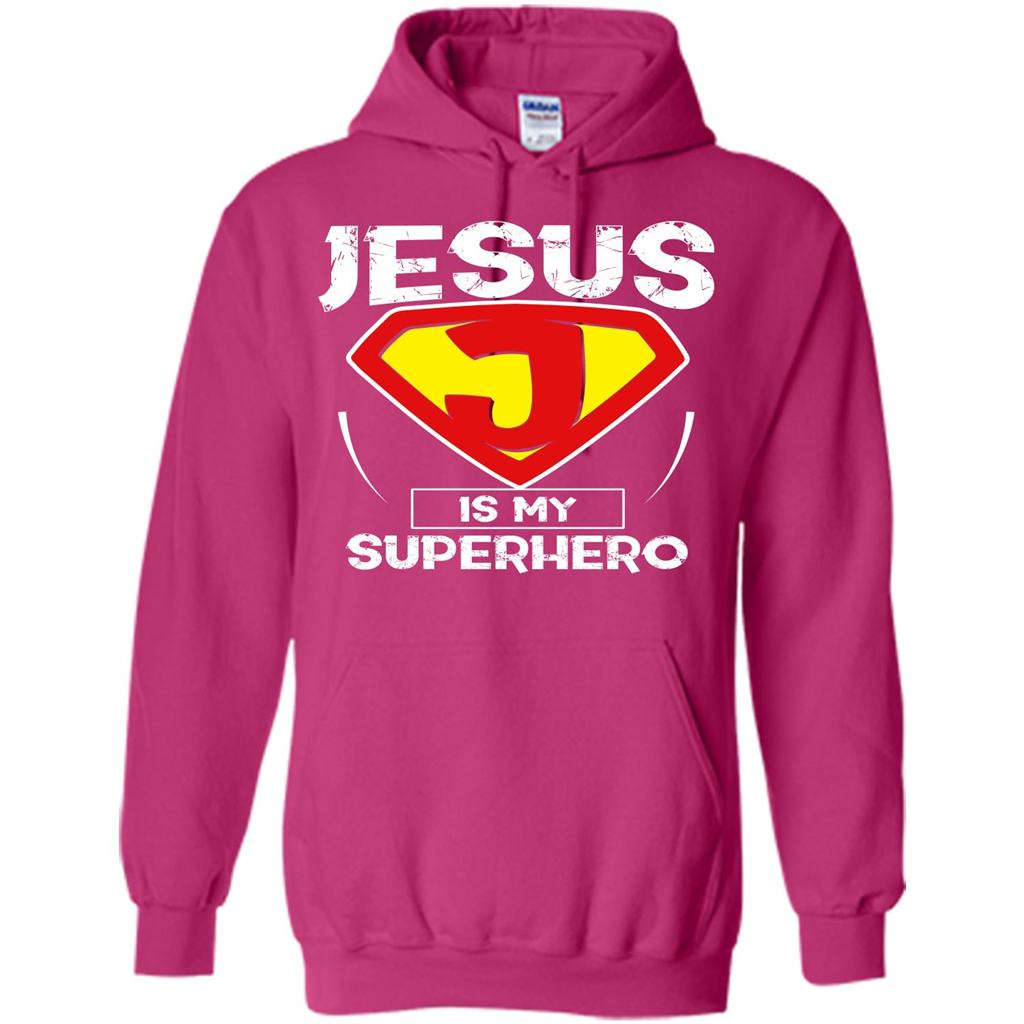 Christian T-shirt Jesus Is My Superhero T-shirt