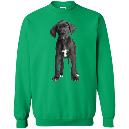 Great Dane Puppy T-shirt Irish Green