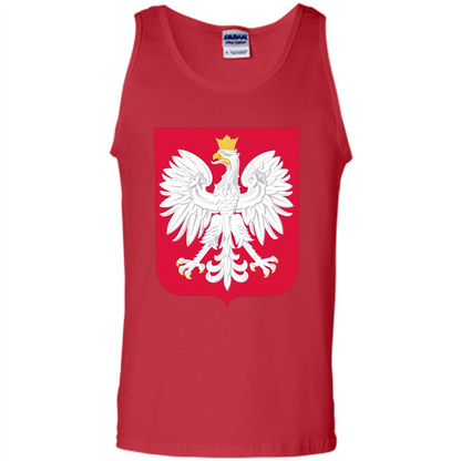 Polish Eagle T-shirt Polska Poland T-shirt Red