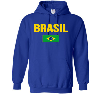 BRASIL T-shirt Brazilian National Country Flag Tee Camiseta cool shirt Royal