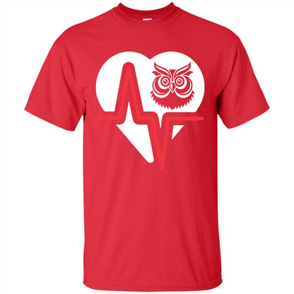Owl T-shirt Red