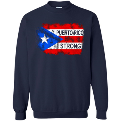 Puerto Rico Strong T-shirt Navy