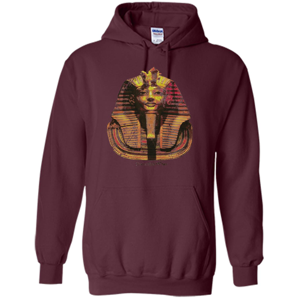 Distressed Pharoah T-shirt Maroon