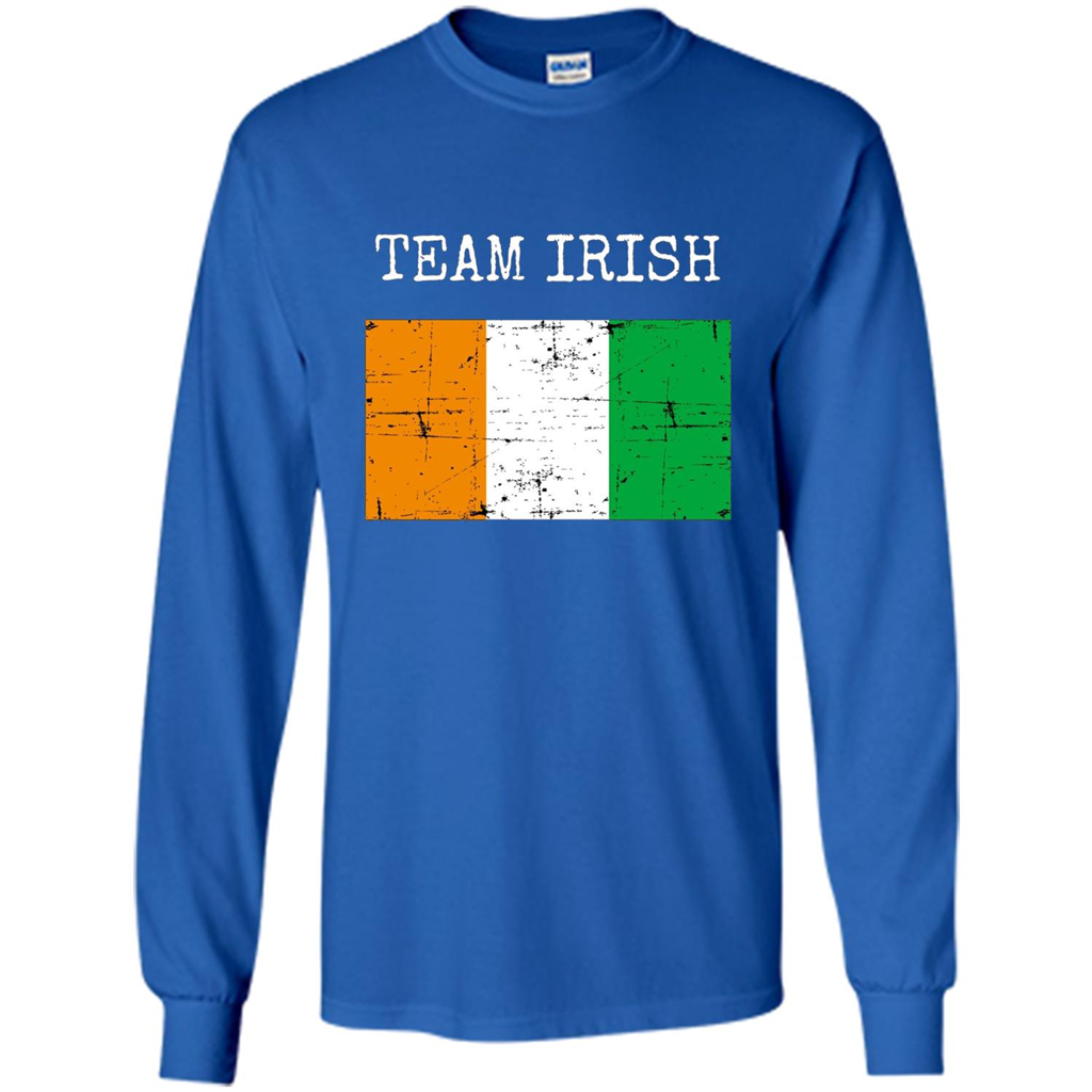 Irish Clothing Irish Flag Shirt Fighting Team T-shirt Royal
