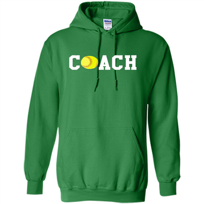 Softball Coach Gift T-shirt Irish Green