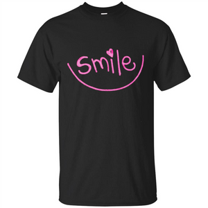 Smile Happy Motivational Smiley Face T-Shirts