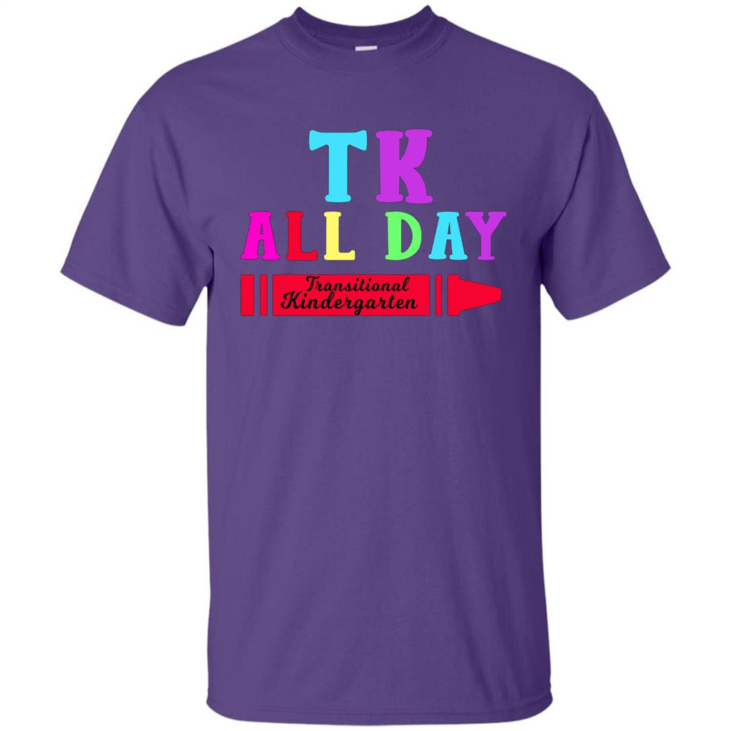 TK All Day Transitional Kindergarten T-shirt Purple