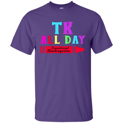 TK All Day Transitional Kindergarten T-shirt Purple