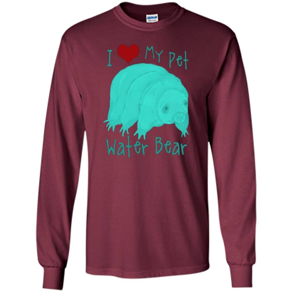 I Love My Pet T-shirt Water Bear T-shirt