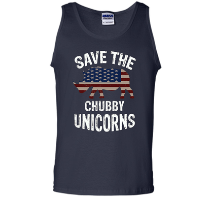 Save the Chubby Unicorns T-Shirt Funny t-shirt Navy