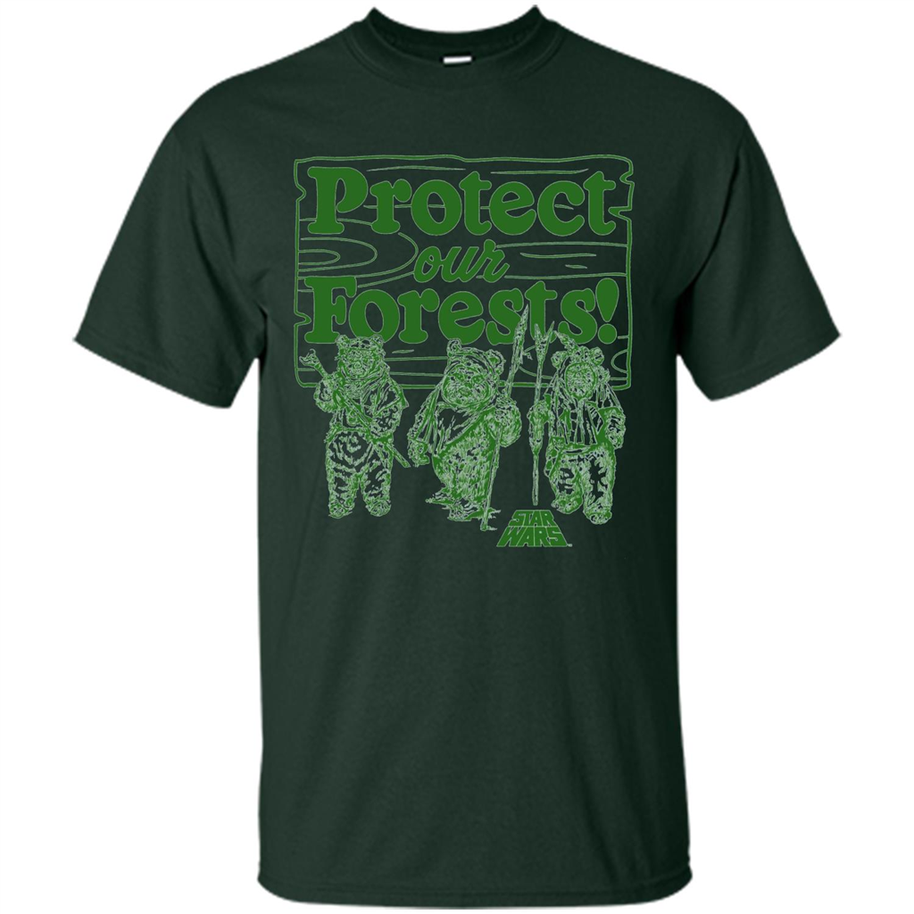 Movies T-shirt Protect Our Forests T-Shirt Forest Green