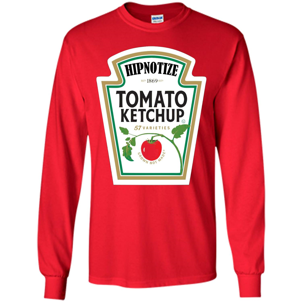 Ketchup Condiment Costume T-shirt Tomato Ketchup 57 Varieties Grown Not Made Red